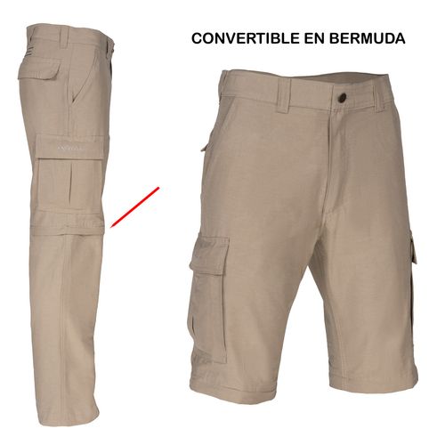 Pantalón cargo desmontable hombre Explora® Lacar