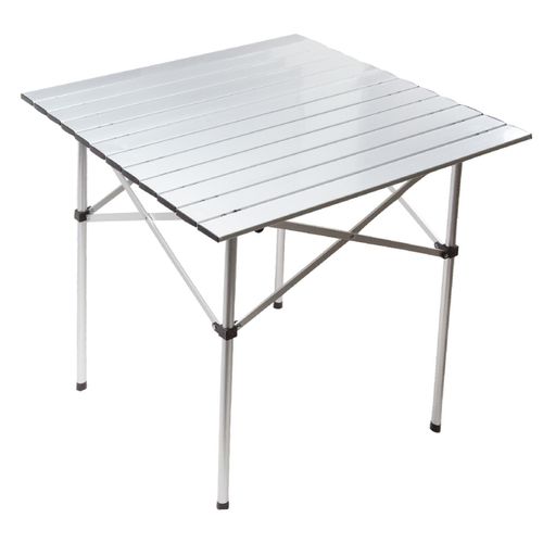 Mesa plegable de camping aluminio enrollable