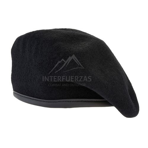 Boina De Lana Negra Policial Militar