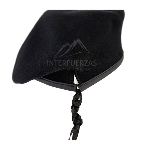 Boina De Lana Negra Policial Militar