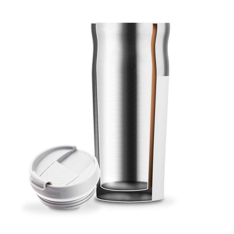 Vaso Térmico Waterdog Con Tapa Acero Inox 350ml Frio Calor