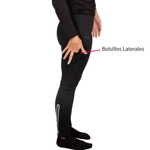 Calza Larga Mujer Deportiva Trail Running Gimnasio