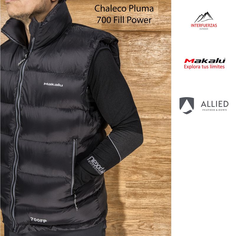 Chaleco pluma hombre Makalu® 700 Fill Power - Interfuerzas