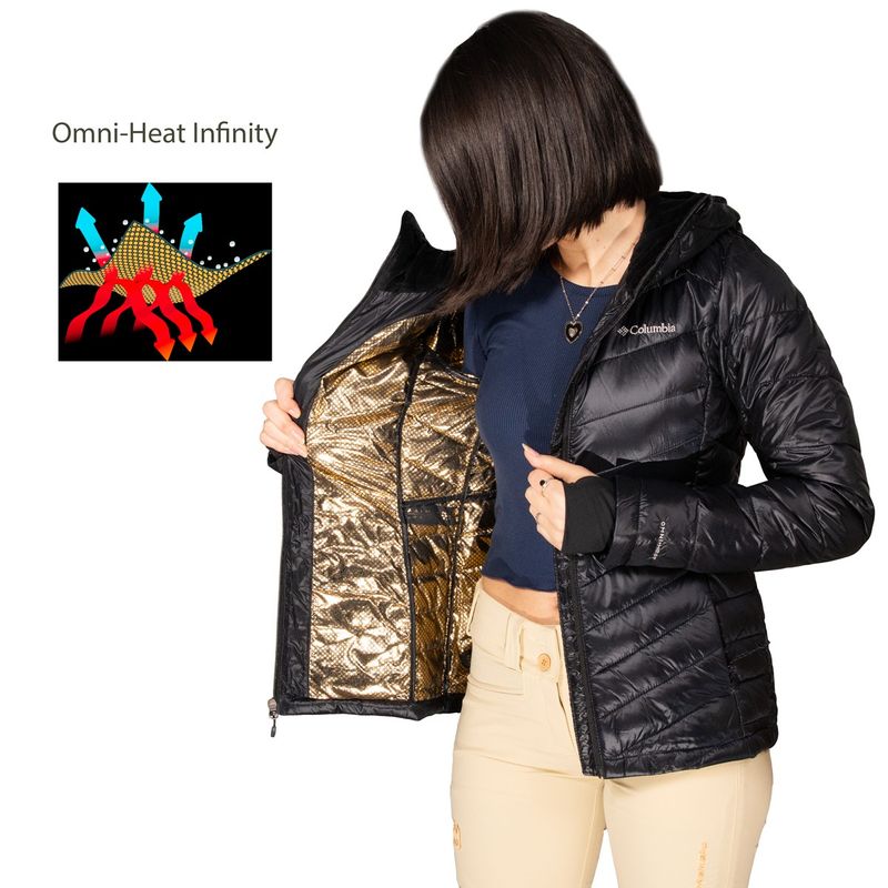 Chaqueta con capucha Columbia Grand Trek II Omni-Heat Infinity mujer